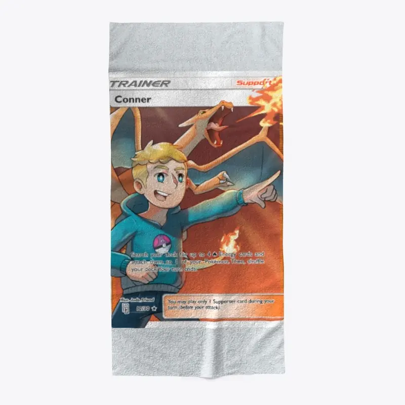 Official Conner's World Beach Towel